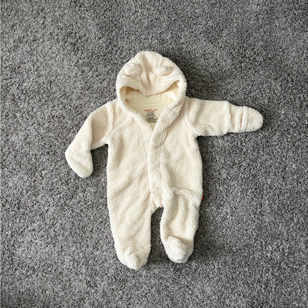 Magnetic Me Cream Pram Fleece